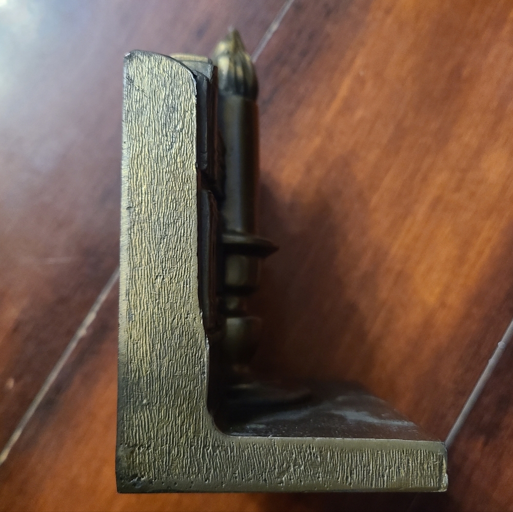 Vintage Ronson Candlestick Bookend - Picture 7 of 11